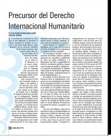 Precursor del Derecho Internacional Humanitario