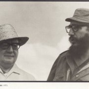 Junto a Salvador Allende en 1971. Foto: Archivo de la Casa Editorial Verde Olivo