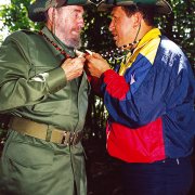 La hermandad con el prsidente de la República Bolivariana de Venezuela Hugo Rafael Chávez Frías va más allá de la sangre. Foto: Archivo de la Casa Editorial Verde Olivo