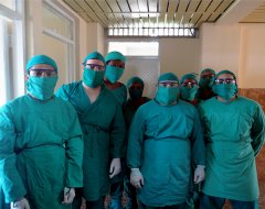 “Ayudar al que lo necesita no solo es parte del deber, sino de la felicidad”, José Martí. Foto: Cortesía del Hospital Militar Central Doctor Luis Díaz Soto